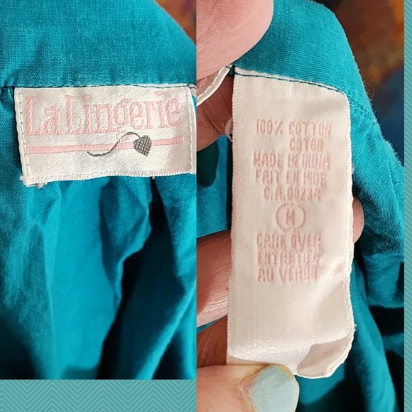 La Lingerie Floral Embroidered Square Neck Babydoll Dress - Picture 6 of 6